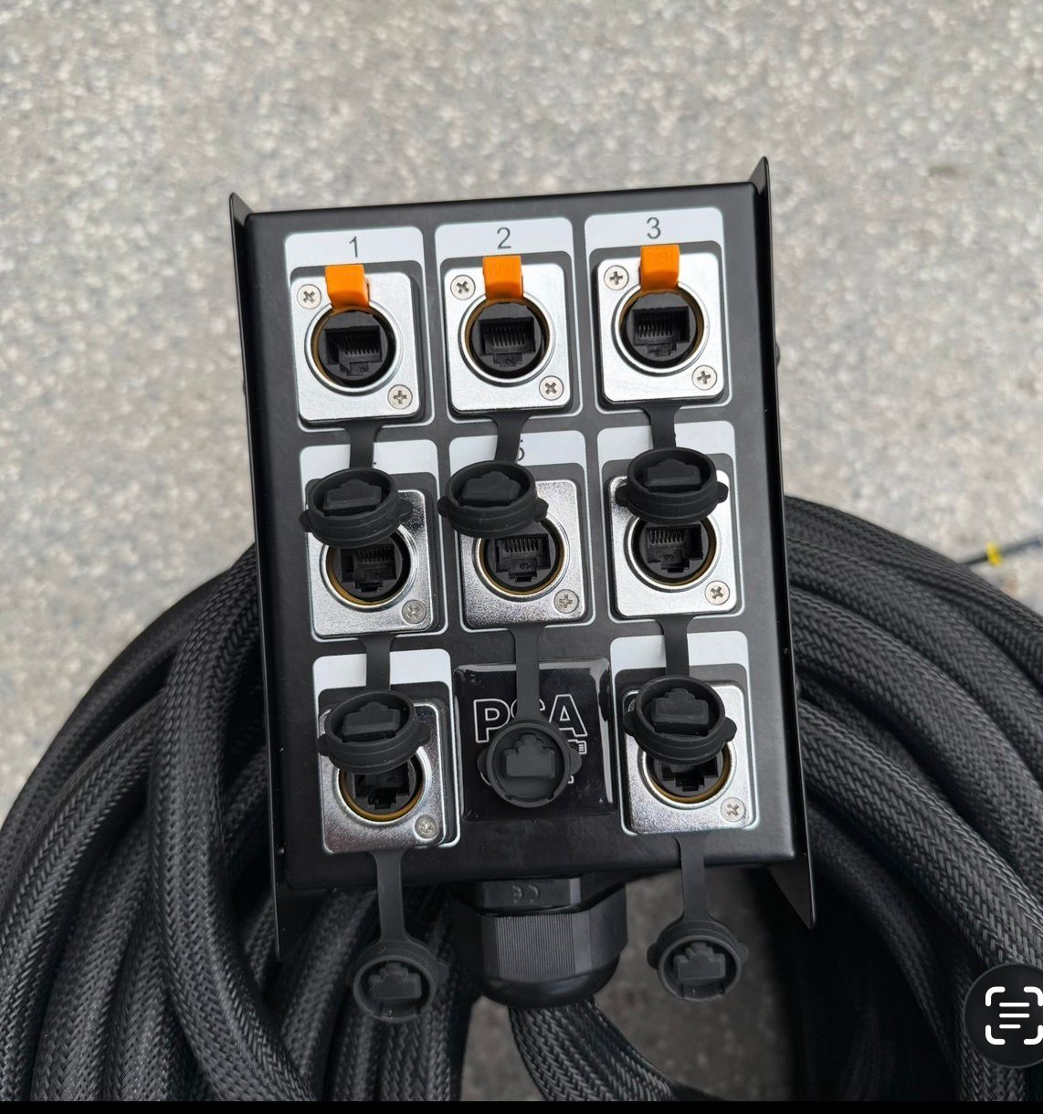 Stage Box Medusa Stage Hub 8 vias